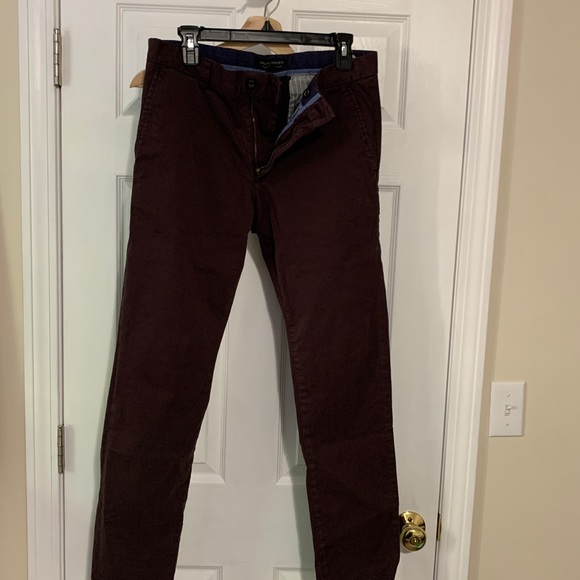 Banana Republic Other - Men’s Banana Republic burgundy fulton skinny chino